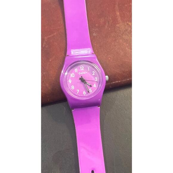 Girl's 26mm Fusion Atomic Wristware Watch, Purple Acrylic Case and Band - Picture 1 of 3